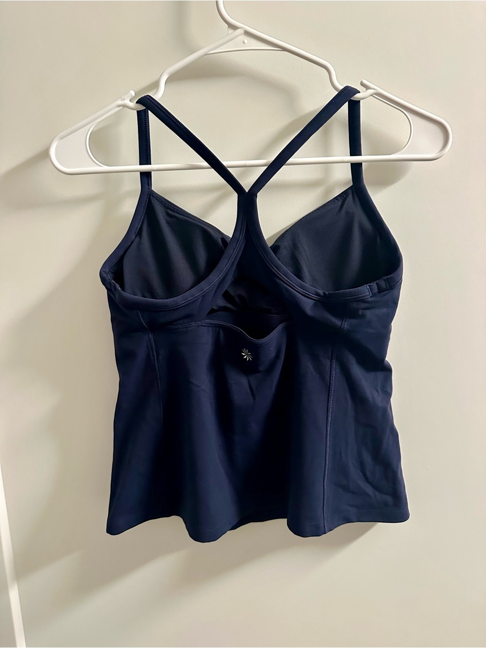 Athleta Navy Racerback Tank Top - Picture 2 of 4